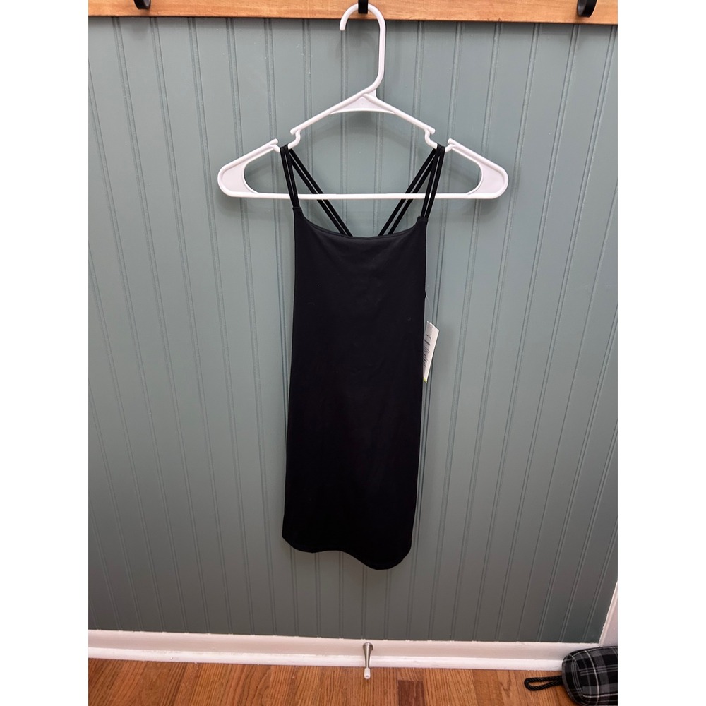 Old Navy Activeโ Girls Black Powersoft Cross Back Athletic Dress L 10-12 NWT
